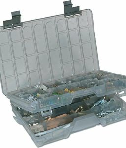 Plano Two-Tier Stowaway 3700 Utility Box, Smoke
